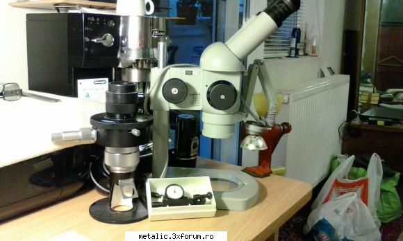 Microscop de masurare IOR MM1 - Si eu am acest tip microscop, are si bec(s-a ars) - Poze