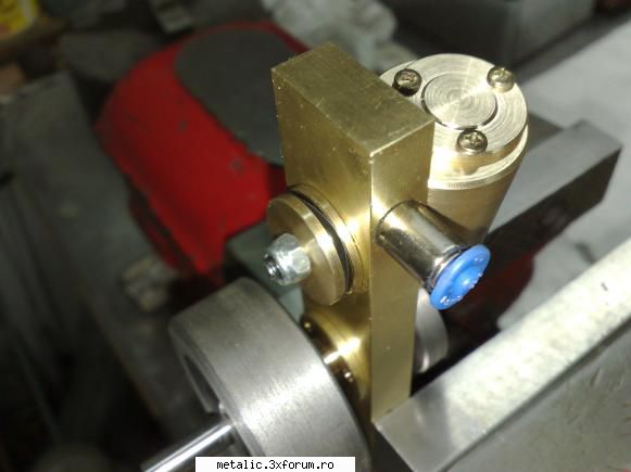 Motor oscilant cu abur simplu efect. - radu cnc - Proiecte
