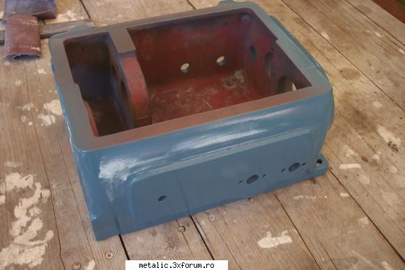 Reconditionare strung - Culoarea aleasa pana la urma este un - Strungul si SDV-uri ajutatoare