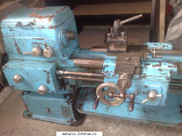 Reconditionare strung - Daca tot nu am reusit sa aflu ce marca este si - Strungul si SDV-uri ajutatoare