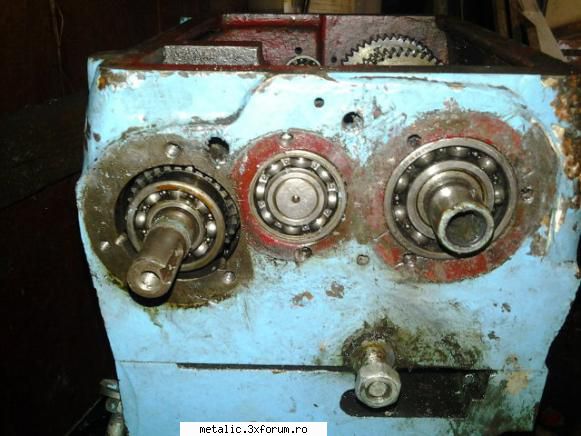 Reconditionare strung - Si rulmentul din spate - Strungul si SDV-uri ajutatoare