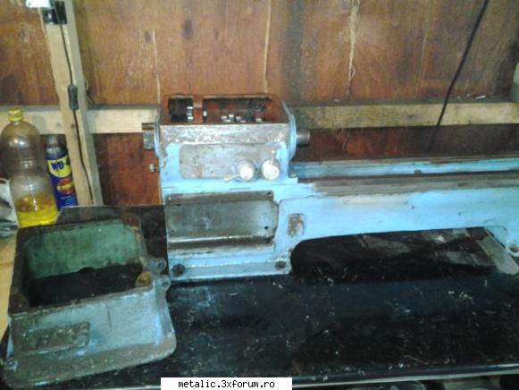 Reconditionare strung - Am vrut sa dau jos si papusa fixa de pe batiu dar - Strungul si SDV-uri ajutatoare