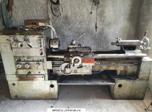 Strung SNA 320 Arad - Ma interesează dacă are careva schema - Strungul si SDV-uri ajutatoare