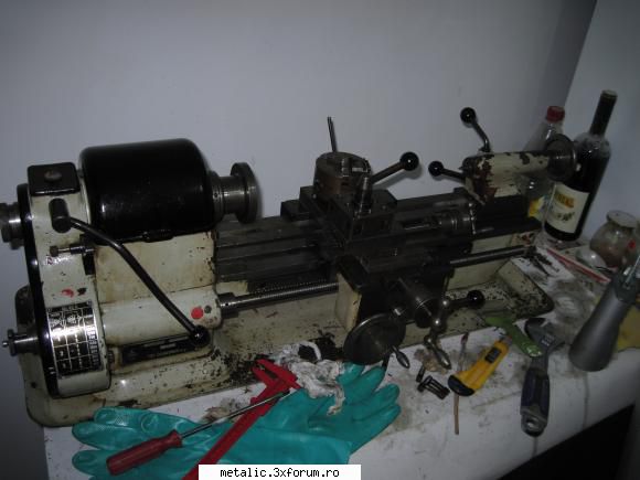 Strung Tos MN80A informatii/reconditionari - Dupa curatare rapida fara - Strungul si SDV-uri ajutatoare