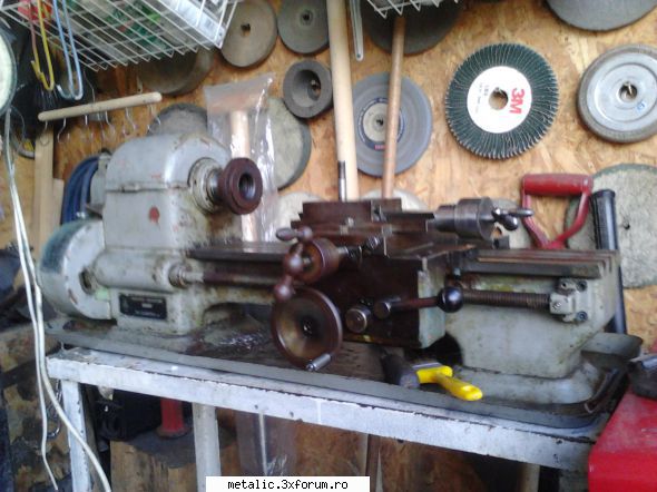 Strung Tos MN 80-A - Asta era starea �n care l-am adus la atelier - Strungul si SDV-uri ajutatoare