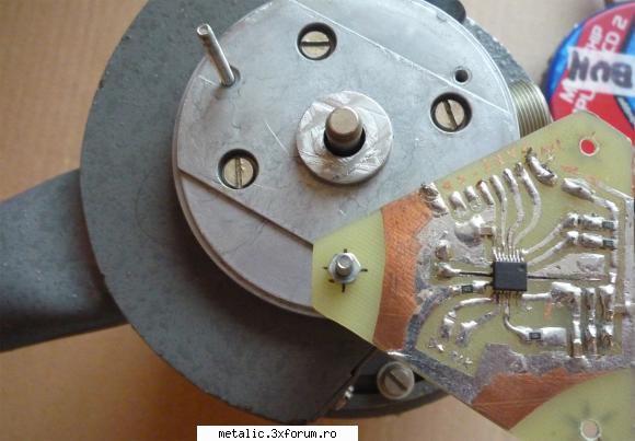 strung Gude BV 20 - poza cu chip-ul - Strungul si SDV-uri ajutatoare